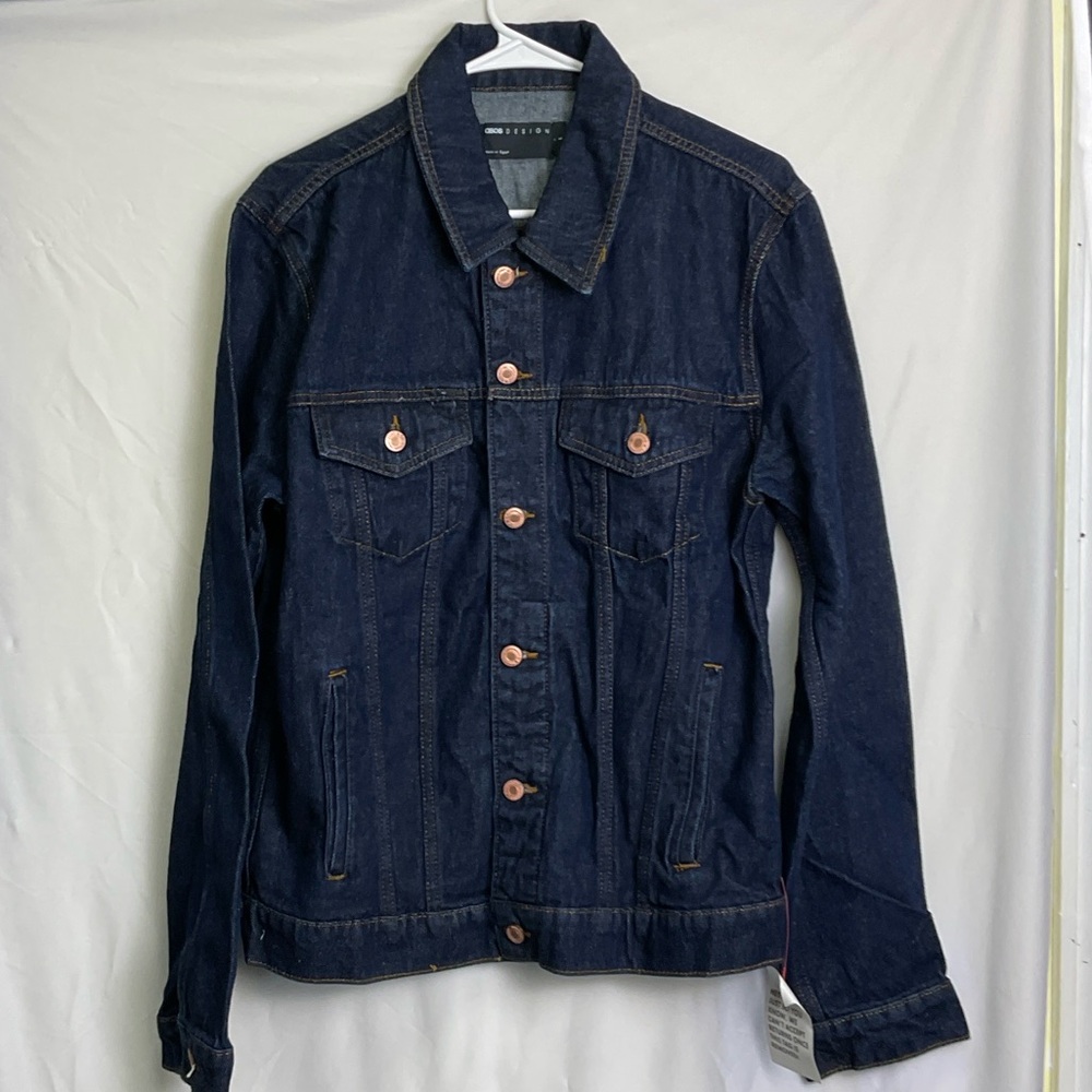 Asos Design Classic Denim Jacket in Indigo